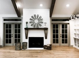 Fireplace-European-Farm-House