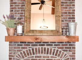 Antique-Brick-fireplace-