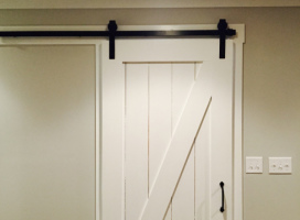 Laundry Room Barn Door